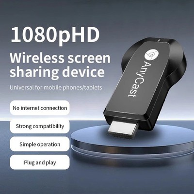M2Plus Wireless WiFi Display Dongle Empfänger Airplay Miracast 1080P HDMI *2025*