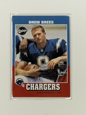 Drew Brees 2001 Upper Deck Vintage ROOKIE Card RC #251 Chargers Saints NM-MT. rookie card picture