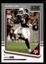Christian Kirk 2018 Score Rookie Scorecard Card #381. rookie card picture