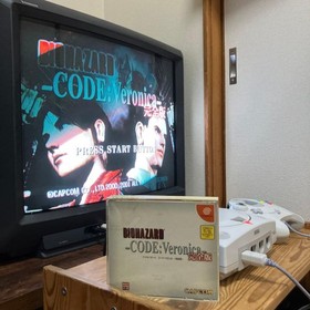 DC Dreamcast Resident Evil Code Veronica Complete Edition with Obi