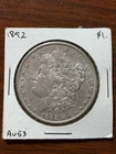 1892 P Morgan Dollar Better Date AU IMO