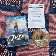 The Legend of Zelda: Breath of the Wild (Wii U, 2017) Complete CIB Tested/Works 