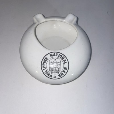 Philippine national Bank ashtray ceramic