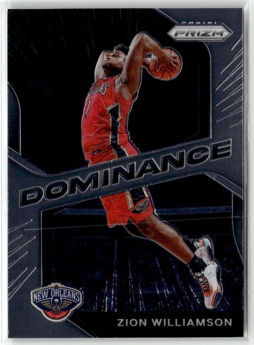 Zion Williamson 2020-21 Panini Prizm Dominance New Orleans Pelicans #15