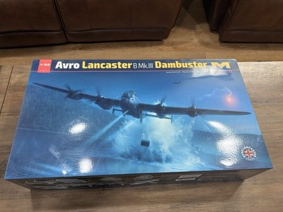 HK Models Avro Lancaster B Mk.III Dambuster 1:32 Unassembled Plastic Kit 01E011