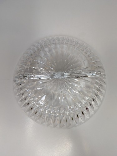Princess House Royal Highlights 2-Part Divided Relish Bowl Dish~Small Chip - Picture 5 of 5