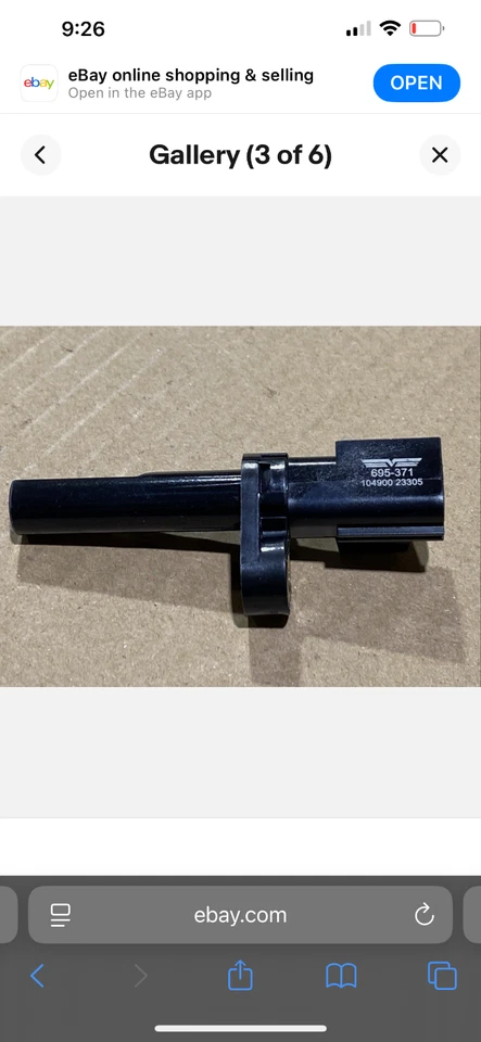 Sensor de velocidad de rueda ABS Dorman 695-371 para Dodge Ram 1500 1500 Durango 04-12 nuevo Foto 3 de 4