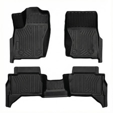 Floor Mats For 2024-2026 Toyota Tacoma Double Cab Tpe Frontrear All Weather