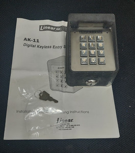 Linear AK-11 Exterior Digital Keypad 480 Code Capacity ACP00748 P2