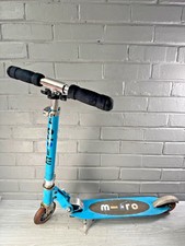 Micro Maxi Sprite Kids Scooter Foldable Lightweight 3 Wheel Blue Age 5-12