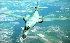 Rockwell B-18 Lancer, Vintage Postcard