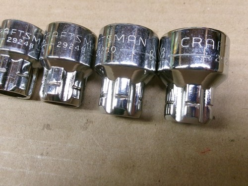 Craftsman Max Axess 3/8" Drive 9-Piece Socket Set 3/8 "- 7/8" - Picture 8 of 8