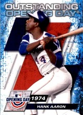 2021 Topps Opening Day Outstanding #OOD-10 Hank Aaron Braves NM-MT ID:3 ID:34590