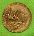 Wagon Train Pilgrimage 1976      2.5" dia   Bronze Medal   by  Art Medals Inc. — photo 2