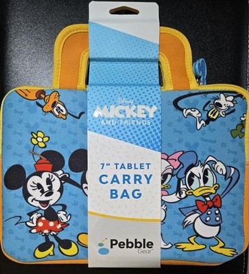Pebble Gear Disney Mickey & Friends Neopren 7'' Tablet Tragetasche Neu OVP