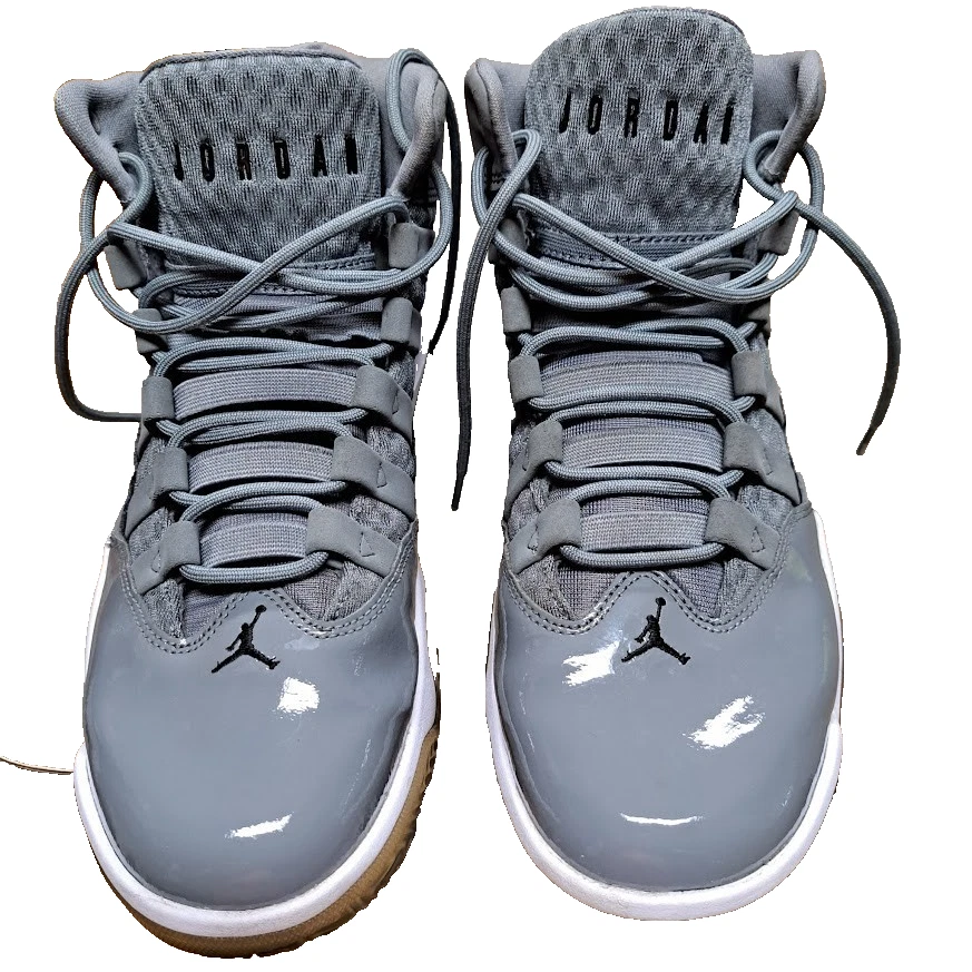 Jordan Max Aura Cool Grey White Gum Basketball Shoes AQ9084-012 Mens Size 12 Nike Air Jordan Max Aura Cool Grey Basketball Sneakers Men main image 2
