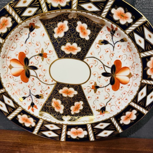 Royal Crown Derby TRADITIONAL IMARI Bone China 13 “Oval Serving Platter - Picture 8 of 10