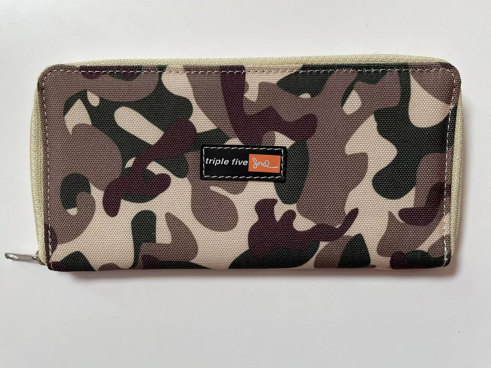 Sac triple cinq soul portefeuille années 90 camo bape Supreme NYC Stussy Rap T Deadstock