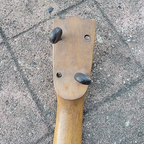 Antique Ukulele Banjo 4 String Musical Vintage Instrument As Is Gretsch - Picture 9 of 9