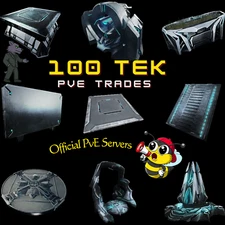 Ark Survival Ascended PVE Trading 100 Tek Structures Sets For SALE!
