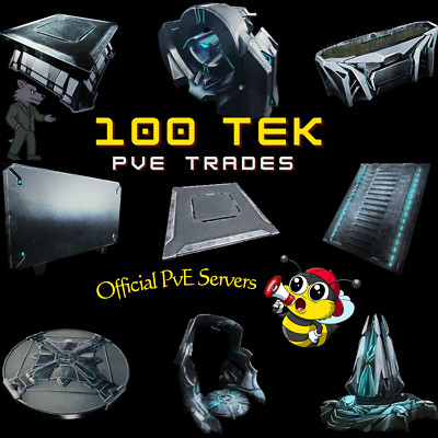 Ark-Survival-Ascended-PVE-Trading-100-Tek-Structures-Sets-For-SALE!-BusyBee