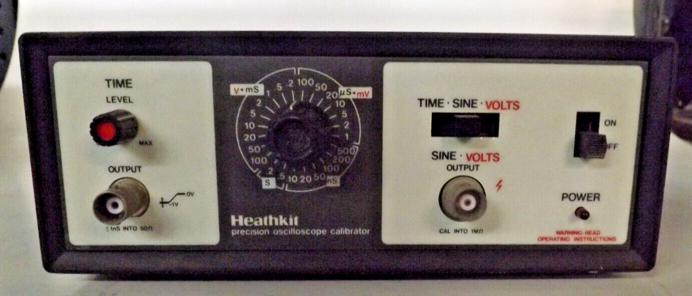 Heathkit Precision Oscilloscope Calibrator Model IG4244 06 UNTESTED eBay