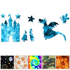 Castle Knight Dragon - Decal Sticker - Multiple Patterns  Sizes - ebn6461