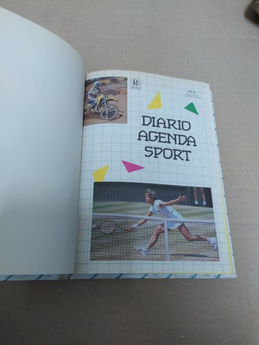 SPORT diario scuola vintage PIGNA anni 80-Italy Diary School - Foto 4 di 10