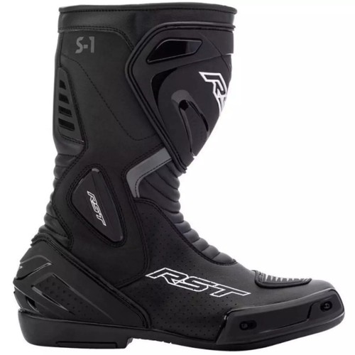 Bottes de Moto Femme Waterproof Noires S-1 RST Moto Pointure 41 - 7.5 - Foto 4 di 9