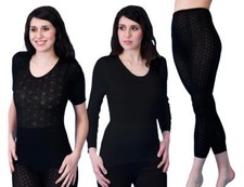 Snowdrop Thermal Underwear Short Sleeve Long Sleeve  Long Johns Baselayers