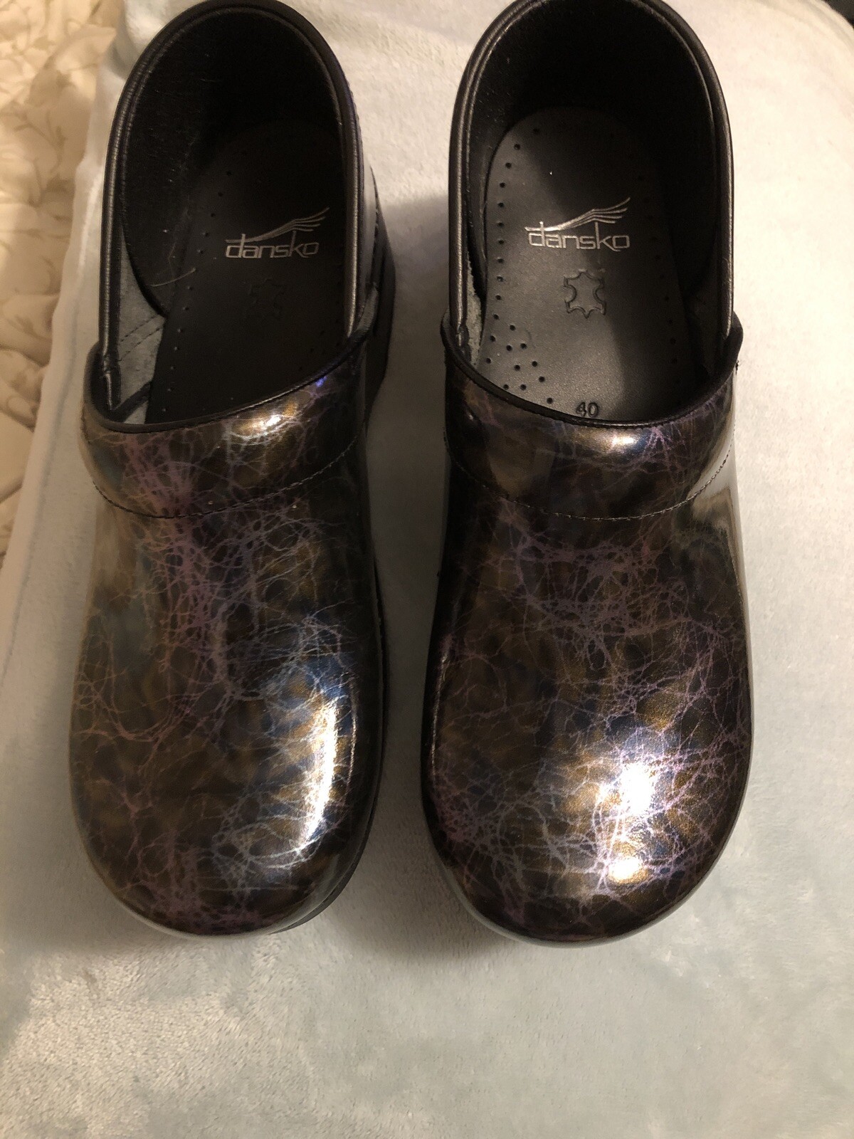 Dansko Professional Clogs Size 40 Spiral Multicolor P… Gem