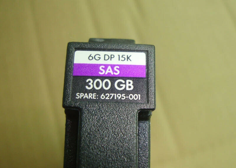 HP EH300FBQDD 627117-B21 627195-001 627114-002 300GB 2.5'' 15K 6G G7 DP SAS HDD - Image 2 of 3