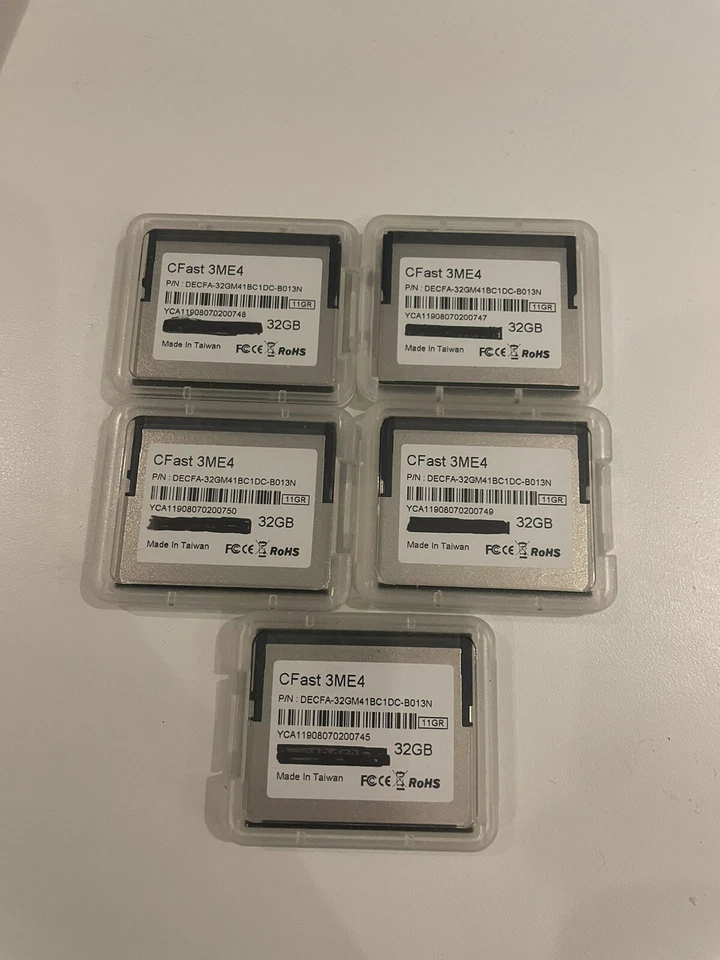 Innodisk CFast industrial 3ME4 series 5x 32GB Bundle - Image 2 of 2