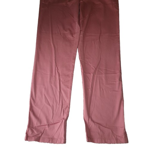 Laura Ashley Womans Trousers Size 14 31.5 Slim Leg Pink Pockets Zip with Tags - Picture 9 of 15