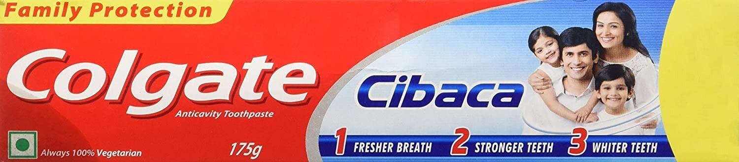 Colgate Cibaca Vedshakti anticavity Toothpaste | 175 Gram | Pack of 3 ...