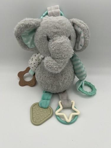 Plüsch Kelly Toy Elefant Rassel Beißringe Spielzeug Kinderwagen Baby Boy Shower Geschenk