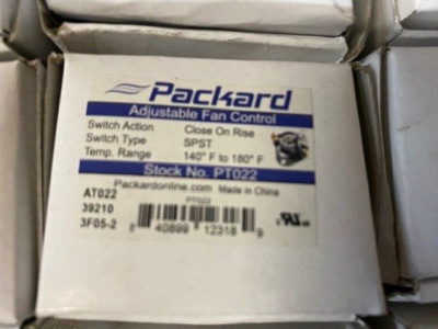 Packard PT022 - Adjustable SPST Fan Control