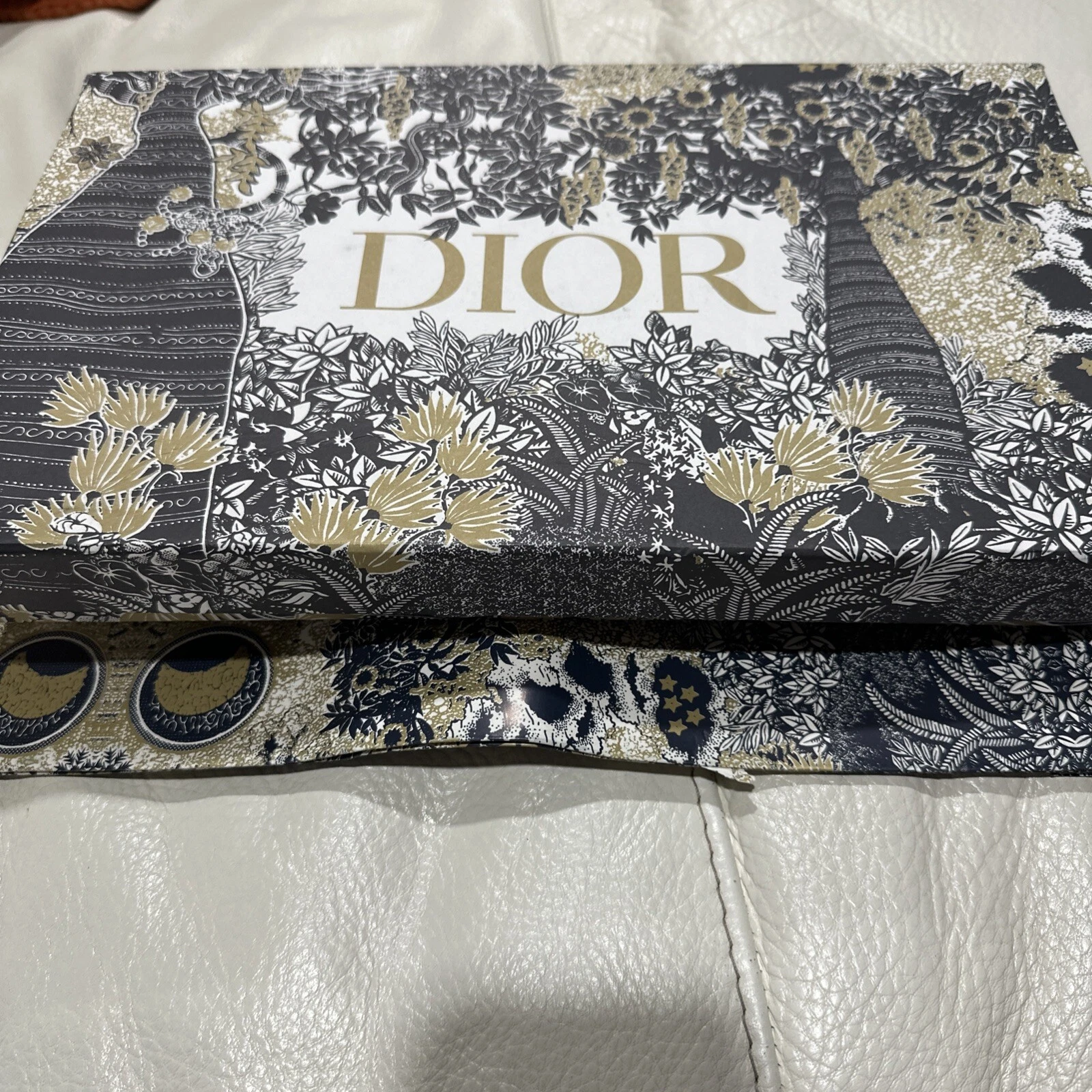 Coffret de présentation neuf Dior 2024 XL porte bijoux avec logo Dior plus sac