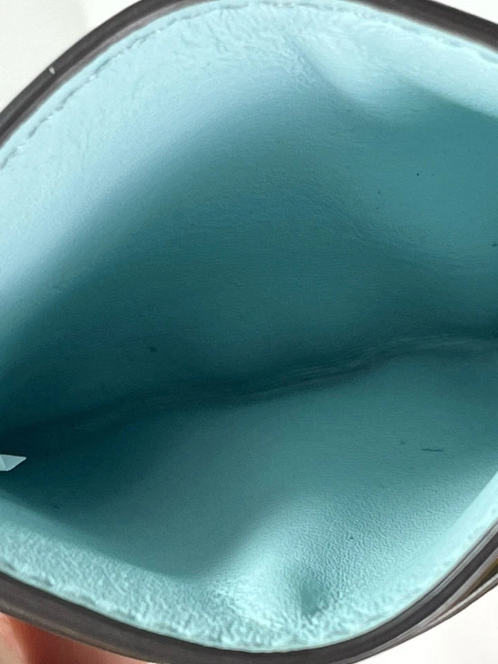 Estuche con tarjetero de cuero bloque de color Robinson cruzado Tory Burch Foto 4 de 4