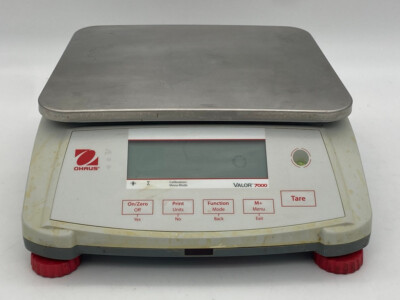 Ohaus Valor 7000 Digital Compact Bench Scale 1500g .0001 LB V71P1502T NSF USDA