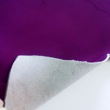 Lackleder Lederhaut Lederhäute Kalbleder Echtes Leder Leder 1 Haut 0,84qm lila