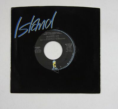 Bourgeois Tagg Mutual Surrender (What A Wonderful World)/The Move Up US 7in 1986