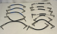 Lot 12 Patch Instrument Cables Fender/Quantum  More Fast Shipping 