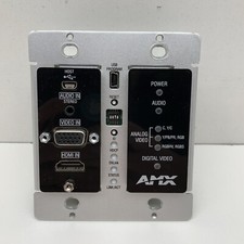 AMX FG1010-325-BL AVB-DWP-TX-MULTI-DXLINK-BL Multi Format Wallplate Transmitter