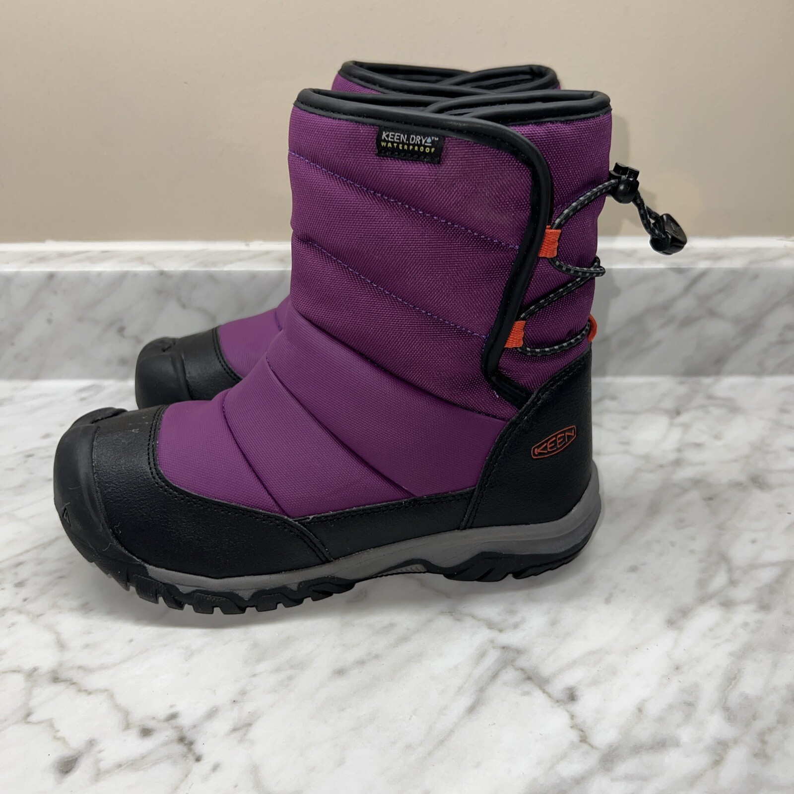Nuovi stivali da neve invernali impermeabili Keen Puffrider bambini grandi ragazze 2