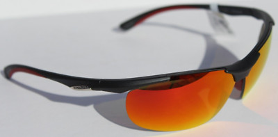 SUNCLOUD Whip POLARIZED Graphite/Red Mirror/Rose 2 Lens NEW Smith Sport $55