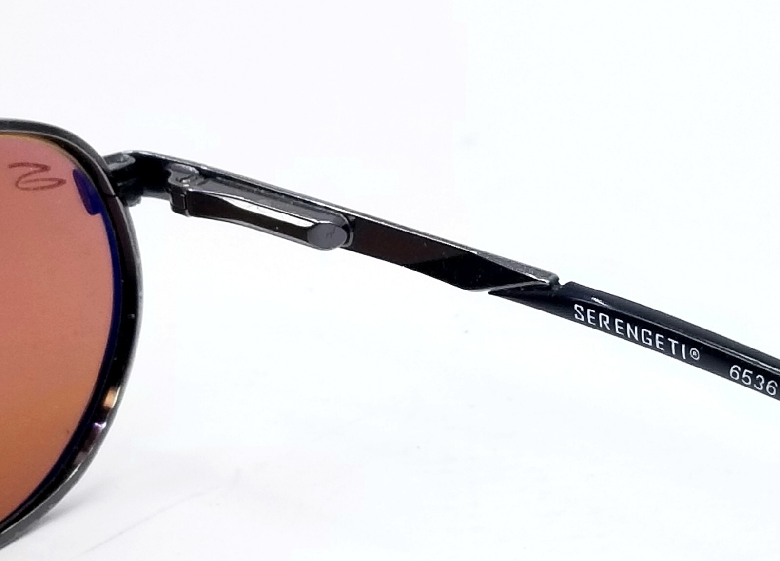 Serengeti Japan 6536 Chrome Vintage Sunglasses 48 18… Gem