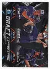 2019 Bowman Chrome Draft Abrams/Gore/Weathers Draft Progression !!!