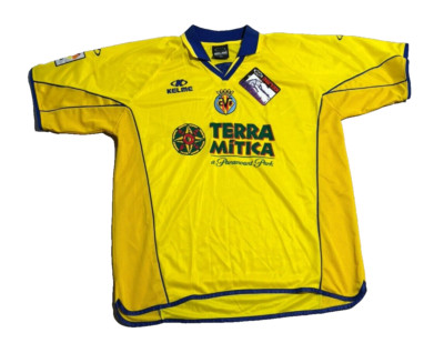 Villarreal Fußball Trikot Jersey 2002-2003 Home Kelme Vintage