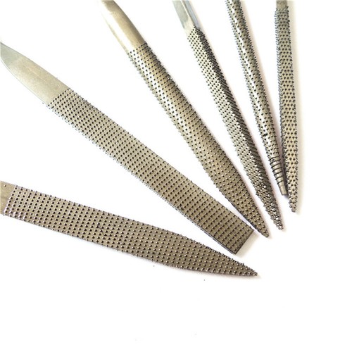Wood Rasp Set 6pcs Carpenter 3*140mm File Carving Tools Double Riffler Tool^AN - Picture 8 of 9